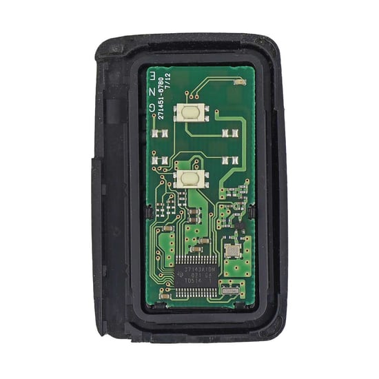 Used-Toyota-Original-Smart-Remote-Key-2-Buttons-312MHz-Black-Cover-271451-6780-High-Quality-Best-Price---Emirates-Keys