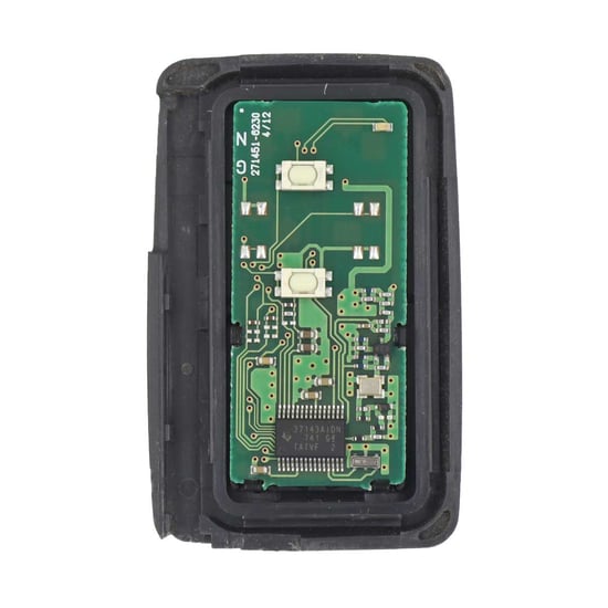 Used-Toyota-Original-Smart-Remote-Key-2-Buttons-312MHz-Silver-Cover-271451-6230-High-Quality-Best-Price---Emirates-Keys