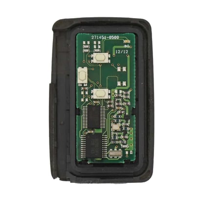 Used-Genuine-OEM-Toyota-Smart-Key-3-Buttons-312MHz--Silver-Manufacturer-Part-Number:-271451-0500-OEM-PCB---Emirates-Keys