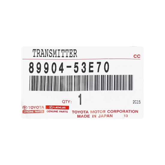 New-Lexus-IS250-2021-Genuine-OEM-Smart-Remote-Key-4-Buttons-315MHz-OEM-Part-Number:-89904-53E70---89904-53E71-.-FCC-ID:-HYQ14FLB---Emirates-Keys