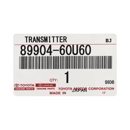 New-Lexus-GX460-2020-OEM-Genuine-Smart-Remote-Key-4-Buttons-433MHz-89904-60U60--Emirates-Keys