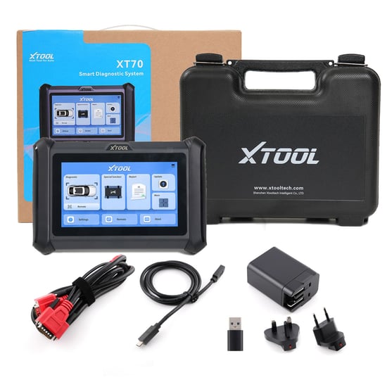 New-Xtool-XT70-is-an-automotive-smart-diagnostic-system-with-a-7-inch-LCD-display-and-Android-10-OS,-which-is-designed-for-mechanics,-electricians,-and-car-maintenance-shops---Emirates-Keys