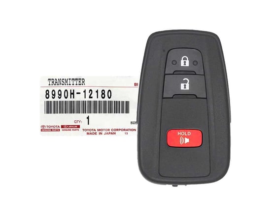 Brand-New-Toyota-Corolla-2019-2021-Genuine-OEM-Smart-Remote-Key-3-Buttons-315MHz-8990H-12180-8990H12180---FCC-ID:-HYQ14FBN---Emirates-Keys