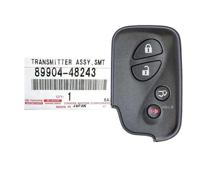 Brand-New-Lexus-RX-2010-2015-Genuine-Smart-Remote-Key-4-Buttons-433MHz-89904-48243,-89904-48244,-89904-48245---FCCID:-B74EA---Emirates-Keys