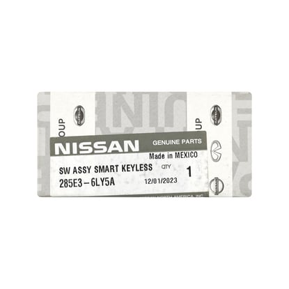 New-Nissan-Sentra-2024-Genuine---OEM-Smart-Remote-Key-4+1-Buttons-433MHz-OEM-Part-Number:-285E3-6LY5A-,-285E36LY5A---FCC-ID:-KRSTXPZ3---Emirates-Keys