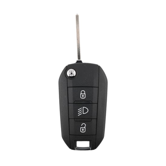 New-Aftermarket-Peugeot-Flip-Remote-Key-Shell-3-Buttons-Light-VA2-Blade-for-Xhorse-XEPG00EN-PCB-High-Quality-Best-Price---Emirates-Keys