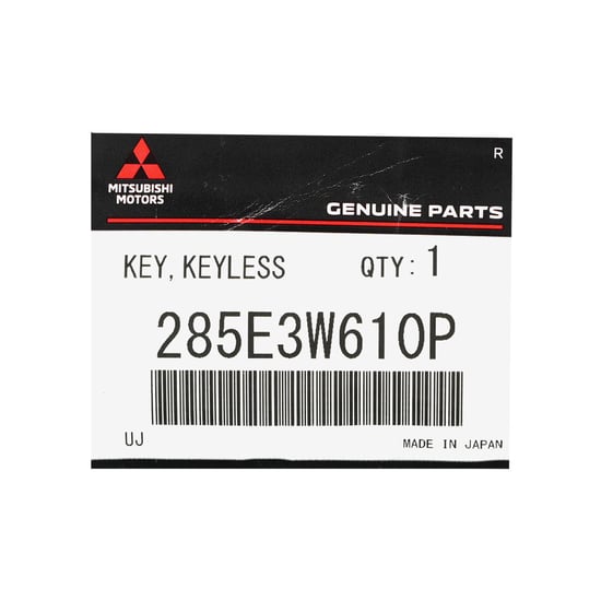 New-Mitsubishi-Eclipse-Cross-2024-Genuine---OEM-Smart-Remote-Key-2-Buttons-433MHz-OEM-Part-Number:-285E3W610P-,-FCC-ID:-GHR-M014-WTB----Emirates-Keys