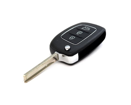 New-Hyundai-Santa-Fe-2013-2015-Flip-Remote-Key-Shell-3-Buttons-HYN17R-Blade