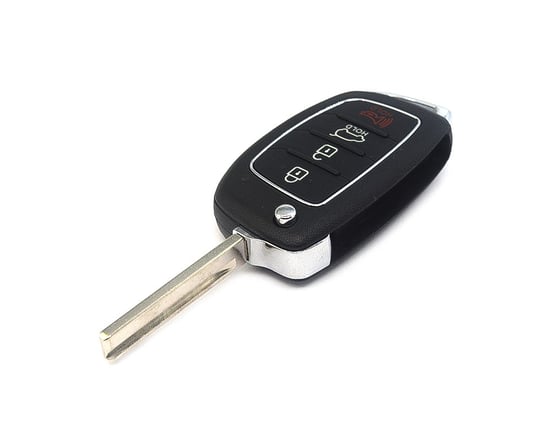 New-Aftermarket-Hyundai-Santa-Fe-2013-2015-Flip-Remote-Key-Shell-3+1-Button-HYN17R-Blade-High-Quality-Low-Price-Order-Now----Emirates-Keys