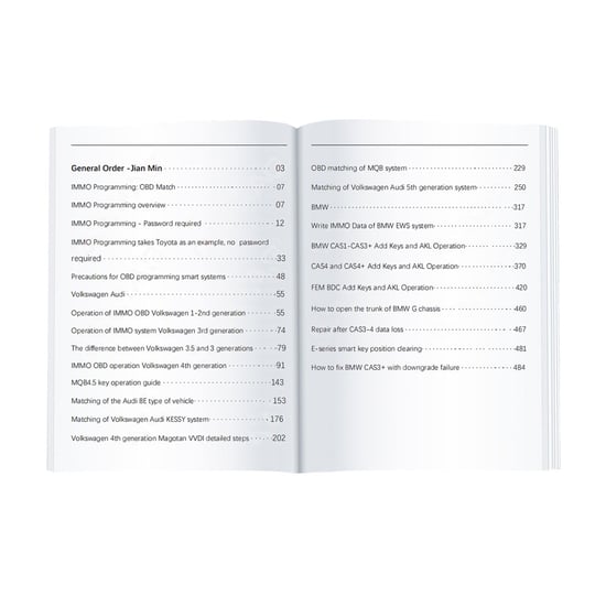 New-GODIAG-Key-Tool-Plus-Practical-Instruction-1&2-Two-Books-for-Locksmith-and-Vehicle-Maintenance-Engineer---Emirates-Keys