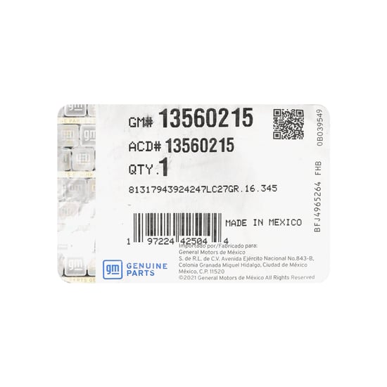 New-GMC-Sierra-2023-2024-Genuine---OEM-Smart-Remote-Key-3+1-Buttons-433MHz-OEM-Part-Number:-13530574---Emirates-Keys