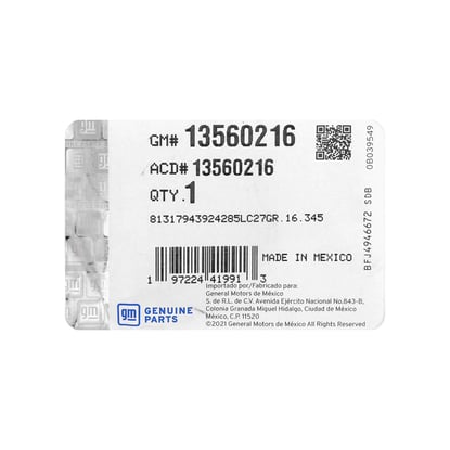 New-GMC-Sierra-2023-2024-Genuine---OEM-Smart-Remote-Key-3+1-Buttons-433MHz-OEM-Part-Number:-13548439---Emirates-Keys