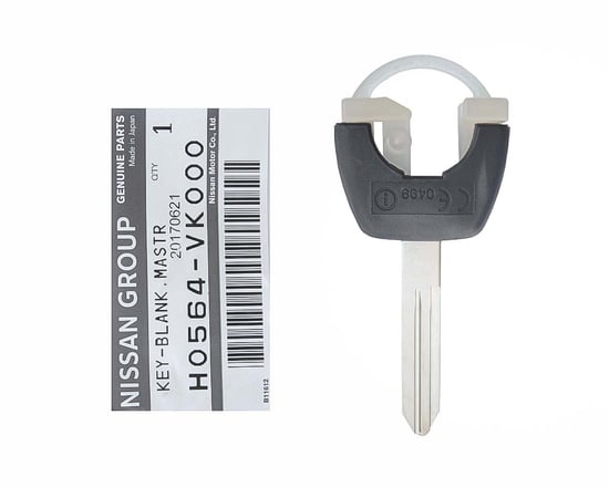 New-Nissan-Patrol-2005-2009-Genuine-OEM-Remote-Key-Blade-Manufacturer-Part-Number:-H0564-VK000---Emirates-Keys