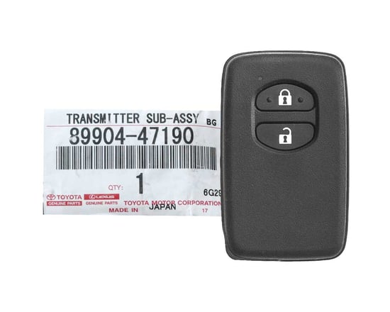 Brand-New-Toyota-IQ-Prius-2009-2016-European-Smart-Key-2-Buttons-433MHz-89904-47190-8990447190---FCCID:-B74EA---Emirates-Keys