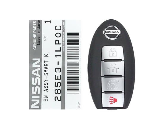 Brand-NEW-Nissan-Patrol-2010-2018-Genuine-OEM-Smart-Key-Remote-4-Buttons-433MHz-285E3-1LP0D,-285E3-1LP0C---FCCID:-CWTWB1U787---Emirates-Keys