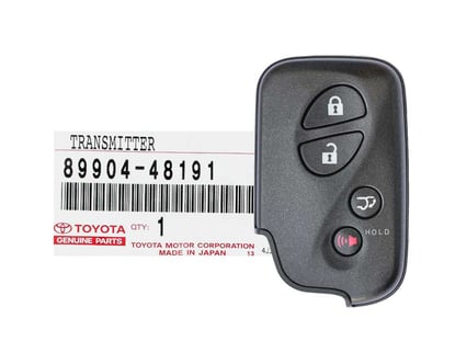 Brand-New-Lexus-RX350-RX450-CT200H-2010-2015-Genuine-OEM-Smart-Key-4-Buttons-315MHz-89904-48191,-89904-0E031,-89904-48491---FCCID:-HYQ14ACX--Emirates-Keys