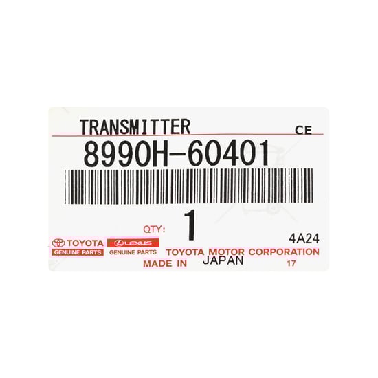 New-Toyota-Land-Cruiser-GR-2022-2023-Genuine---OEM-Smart-Remote-Key-3+1-Buttons-433MHz-OEM-Part-Number:-8990H-60401---8990H-60421-,-FCC-ID:-B3N2K2R---Emirates-Keys