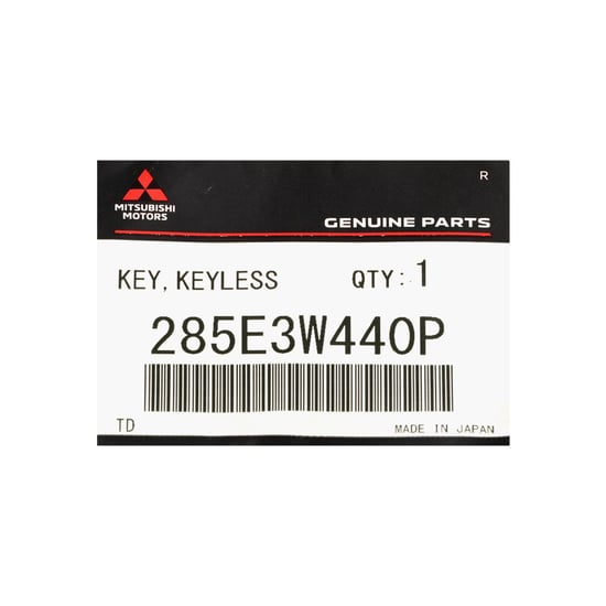 New-Mitsubishi-Eclipse-Cross-2022-Genuine---OEM-Smart-Remote-Key-2-Buttons-433MHz-OEM-Part-Number:-285E3W440P---FCC-ID:-GHR-M014---Emirates-Keys