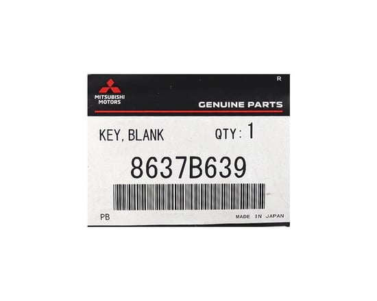 Brand-NEW-Mitsubishi-Eclipse-Cross-2018-2020-Genuine-OEM-Smart-Key-3-Buttons-315MHz-Manufacturer-Part-Number:-8637B639---FCCID:-OUCGHR-M013