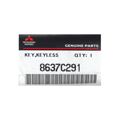New-Mitsubishi-Mirage-2016-Genuine-OEM-Smart-Remote-3+1-Button-315MHz-Manufacturer-Part-Number:-8637C291---Emirates-Keys