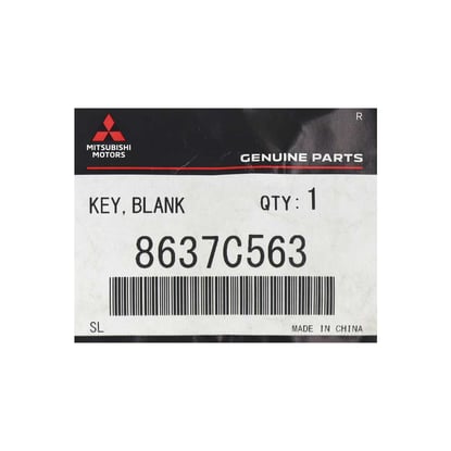 New-Mitsubishi-Eclipse-2019-Genuine-Smart-Remote-Key-2-Buttons-433MHz-OEM-Part-Number:-8637C563-,-FCC-ID:-GHR-M014---Emirates-Keys