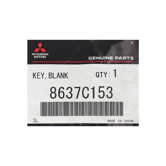 New-Mitsubishi-Eclipse-2019-Genuine-OEM-Smart-Remote-Key-2-Buttons-433MHz-OEM-Part-Number:-8637C153-,-FCC-ID:-GHR-M014---Emirates-Keys
