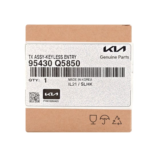New-Kia-Seltos-2023-Genuine---OEM-Flip-Remote-2+1-Buttons-433MHz-OEM-Part-Number:-95430-Q5850,-95430Q5850---Emirates-Keys