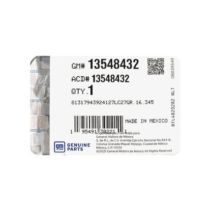 New-Chevrolet-Suburban-Tahoe-2021-2024-Genuine---OEM-Smart-Remote-Key-3+1-Buttons-433MHz-OEM-Part-Number:-13548432----13541561---Emirates-Keys