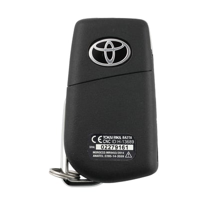 Used-Toyota-Corolla-Cross-2022-Original-Flip-Remote-Key-2+1-Buttons-433MHz-ASK---FCC-ID:-BA2TA----Emirates-Keys