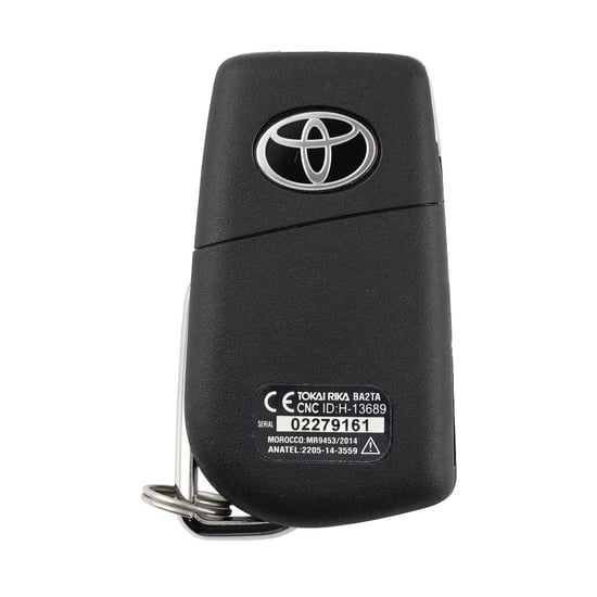 Used-Toyota-Corolla-Cross-2022-Original-Flip-Remote-Key-2+1-Buttons-433MHz-ASK---FCC-ID:-BA2TA----Emirates-Keys