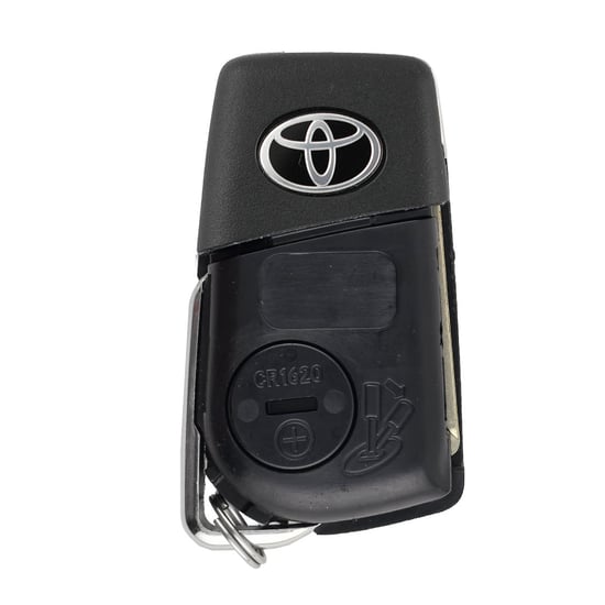 Used-Toyota-Corolla-Cross-2022-Original-Flip-Remote-Key-2+1-Buttons-433MHz-ASK---FCC-ID:-BA2TA----Emirates-Keys