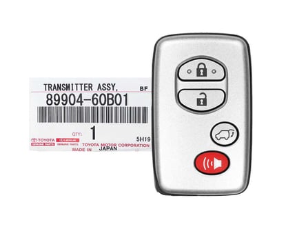 New-Toyota-Land-Cruiser-2013-2015-Genuine-OEM-Smart-Key-4-Buttons-433MHz-89904-60B01---89904-60B02---89904-60B03---Emirates-Keys