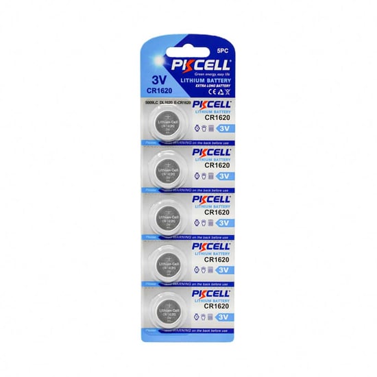 New-PKCELL-Ultra-Lithium-CR1620-Universal-Battery-Cell-Card-(5-PCs-Pack)-High-Quality-Low-Price-Buy-Now----Emirates-Keys