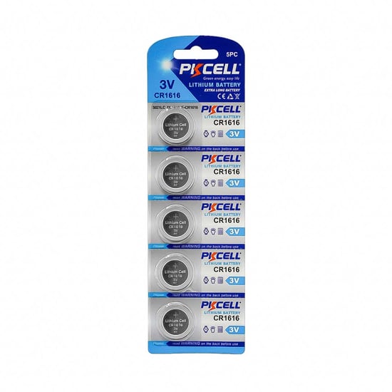 New-PKCELL-Ultra-Lithium-CR1616-Universal-Battery-Cell-Card-(5-PCs-Pack)-High-Quality-Low-Price-buy-now---Emirates-Keys