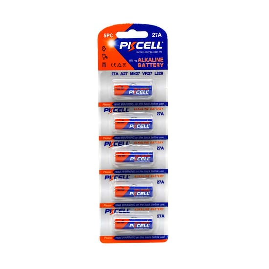 New-PKCELL-Ultra-Alkaline-27A-Universal-Battery-Cell-Card-(5-PCs-Pack)-High-Quality-Low-Price----MK3