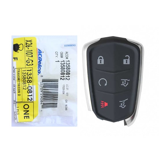 Brand-New-Cadillac-Escalade-2016-2019-Genuine-OEM-Smart-Remote-Key-6-Button-315MHz-13598511---13580812---13510242---13594028---Emirates-Keys