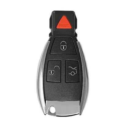 Mercedes-Chrome-Key-Shell-3+1-Button-Modified-for-NEC-Board-High-Quality,-Key-fob-shells-replacement-at-Low-Prices---Emirates-Keys