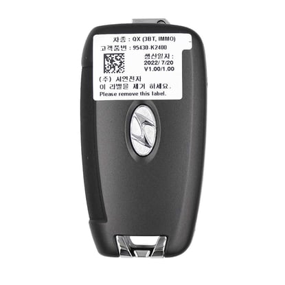 New-Hyundai-Venue-2020-Genuine-Flip-Remote-2+1-Buttons-433MHz-OEM-Part-Number:-95430-K2400---FCC-ID:-SY51GRGE03---Transponder---ID:-HITAG-128-bits-AES-ID4A-PCF7939MA