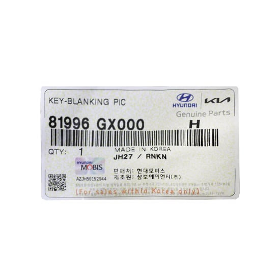 New-Hyundai-Genuine---OEM-Smart-Remote-Key-Blade-OEM-Part-Number:-81996-GX000,-81996GX000---Emirates-Keys