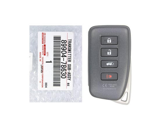 NEW-Lexus-LX570-2016-2019-Genuine-Remote-Key-433MHz-89904-78630-8990478630---FCCID-:-BG1EW