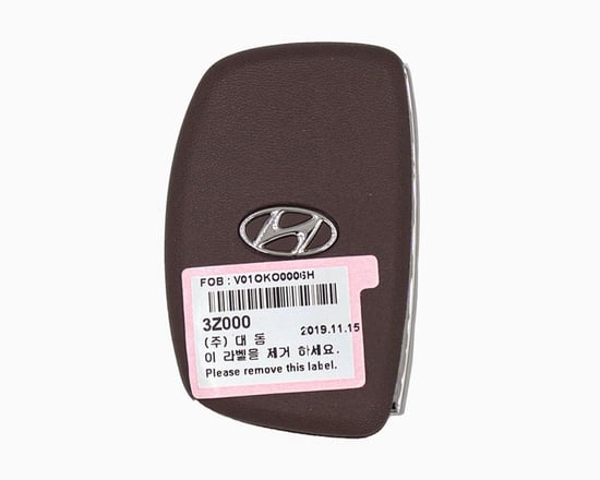 NEW-Hyundai-I40-2014-Genuine-OEM-Smart-Remote-Key-4-Buttons-433MHz-Manufacturer-Part-Number:-95440-3Z000---954403Z000-FCC-ID:-SEKS-VF11NC0B---MK3