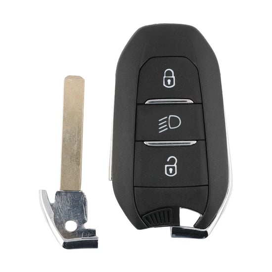 New-Aftermarket-Peugeot-Citroen-DS-Smart-Remote-Key-Shell-3-Button-Light-VA2-Blade-for-Xhorse-Board---Emirates-Keys
