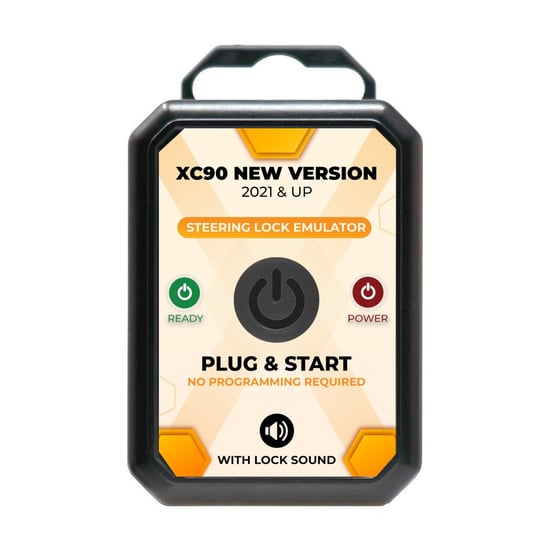 New-Volvo-XC90-New-Version-2021-&-UP-Steering-Lock-Emulator-Simulator With Lock Sound-No-Programming-Required---Emirates-Keys