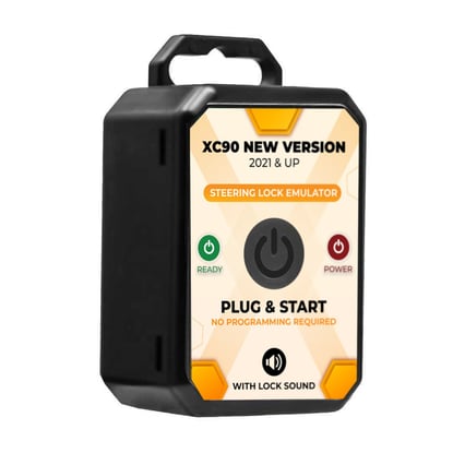 New-Volvo-XC90-New-Version-2021-&-UP-Steering-Lock-Emulator-Simulator With Lock Sound-No-Programming-Required---Emirates-Keys