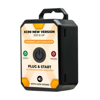 New-Volvo-XC90-New-Version-2021-&-UP-Steering-Lock-Emulator-Simulator With Lock Sound-No-Programming-Required---Emirates-Keys