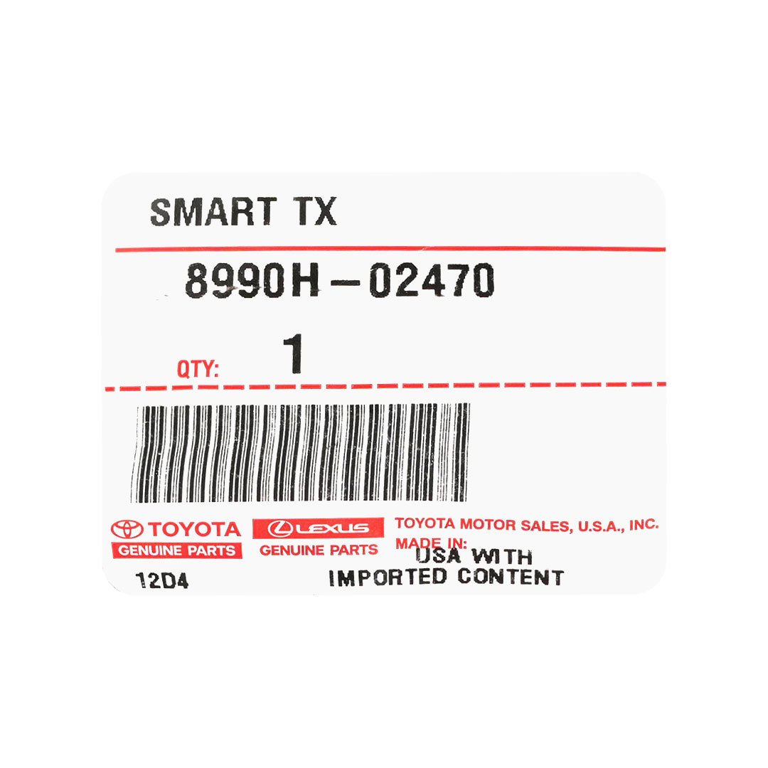 New-Corolla-2023-Genuine---OEM-Smart-Remote-Key-3+1-Button-314.35--312.11MHz-OEM-Part-Number:-8990H-02470---8990H-02350---Emirates-Keys