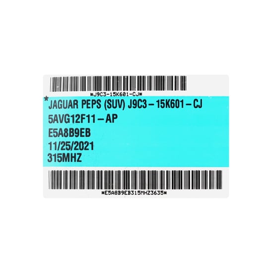 New-Jaguar-2019-2023-Genuine---OEM-Smart-Remote-Key-5-Buttons-315MHz-OEM-Part-Number:-J9C3-15K601-CJ---Emirates-Keys