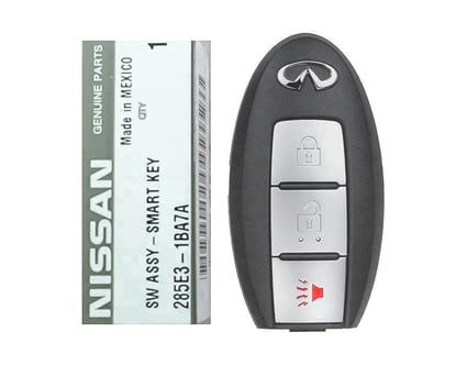 Brand-New-Infiniti-FX35-2008-Genuine-OEM-Smart-Key-Remote-3-Buttons-315MHz-285E3-1BA7A-285E31BA7A---FCCID:-KR55WK49622-OEM-Box---Emirates-Keys
