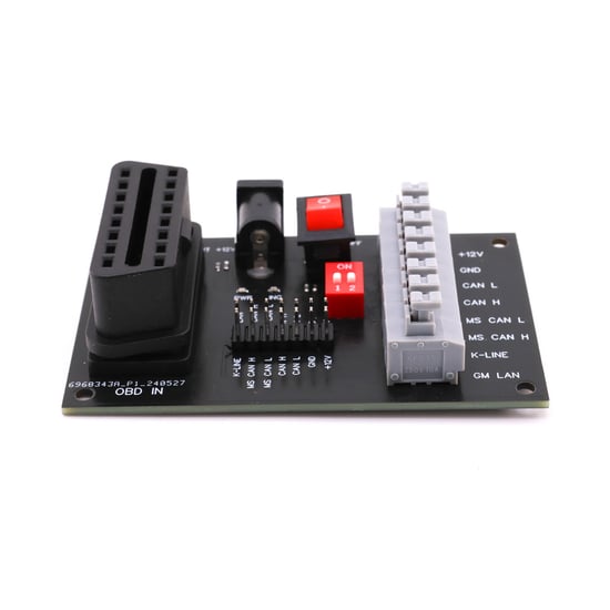 New-GromCalcTool-Bench-Switch-Board-Adapter-for-connecting-SRS-ODO-modules-GProg-Pro---On-the-table---with-adapter-ELS27,-J2534---Emirates-Keys