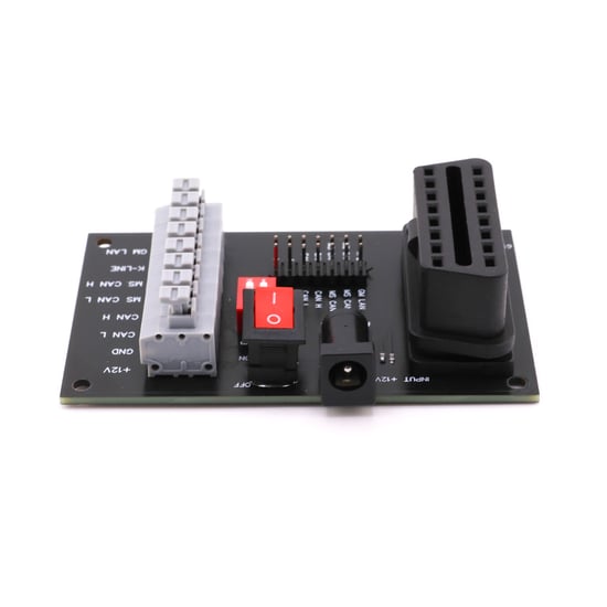 New-GromCalcTool-Bench-Switch-Board-Adapter-for-connecting-SRS-ODO-modules-GProg-Pro---On-the-table---with-adapter-ELS27,-J2534---Emirates-Keys